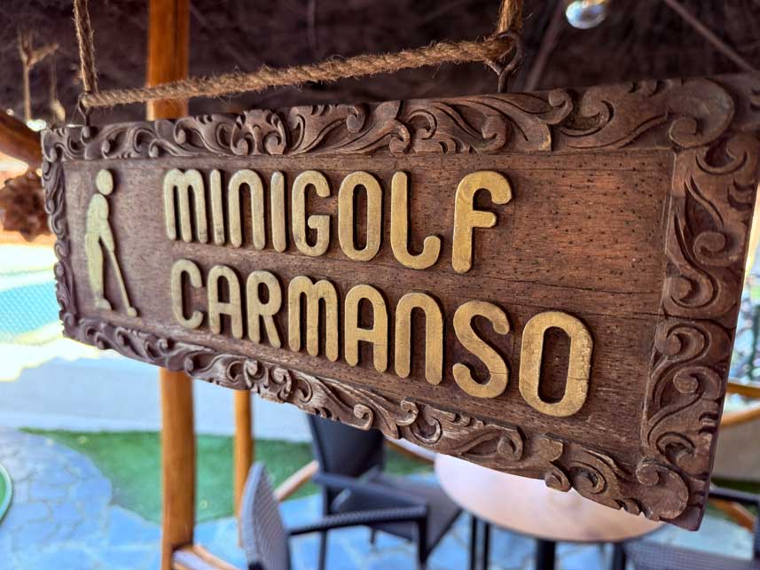 Minigolfplatz Carmansó